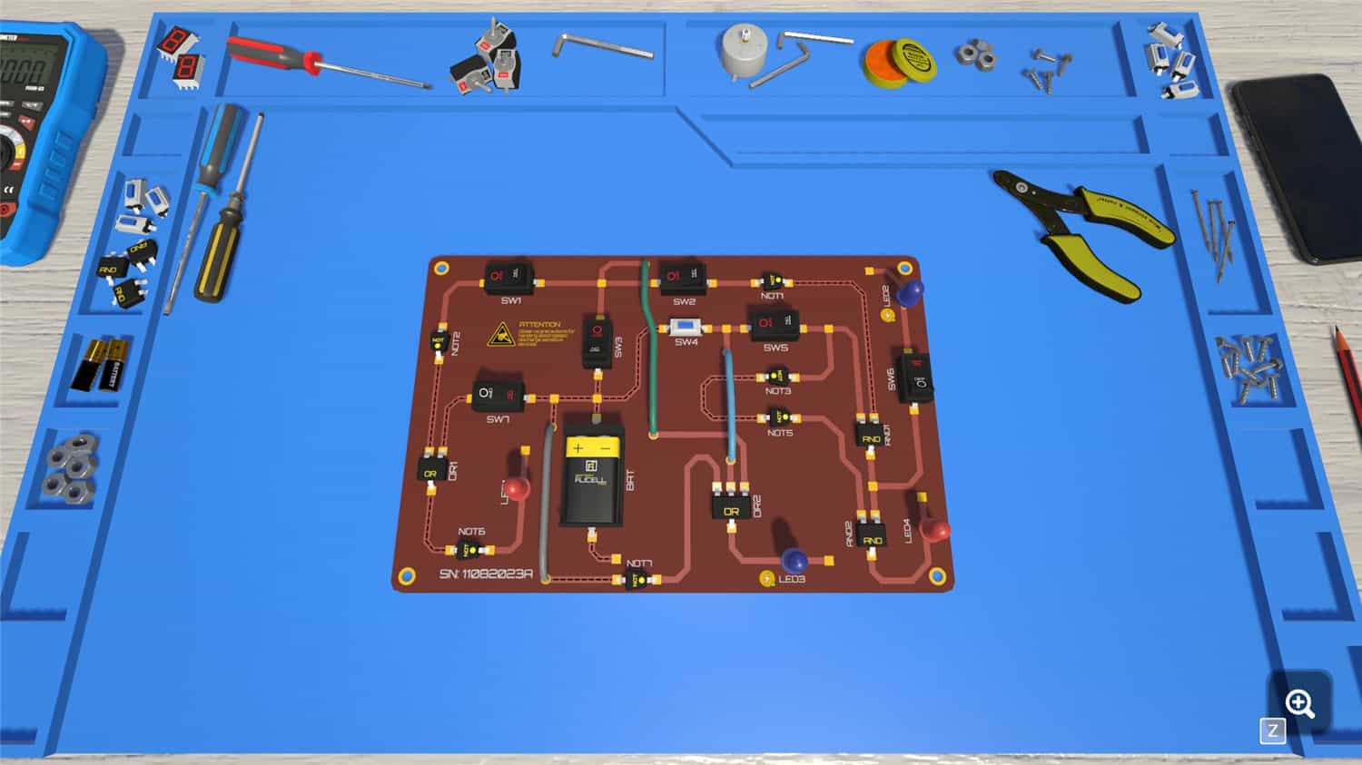 电子谜题实验室/Electronics Puzzle Lab