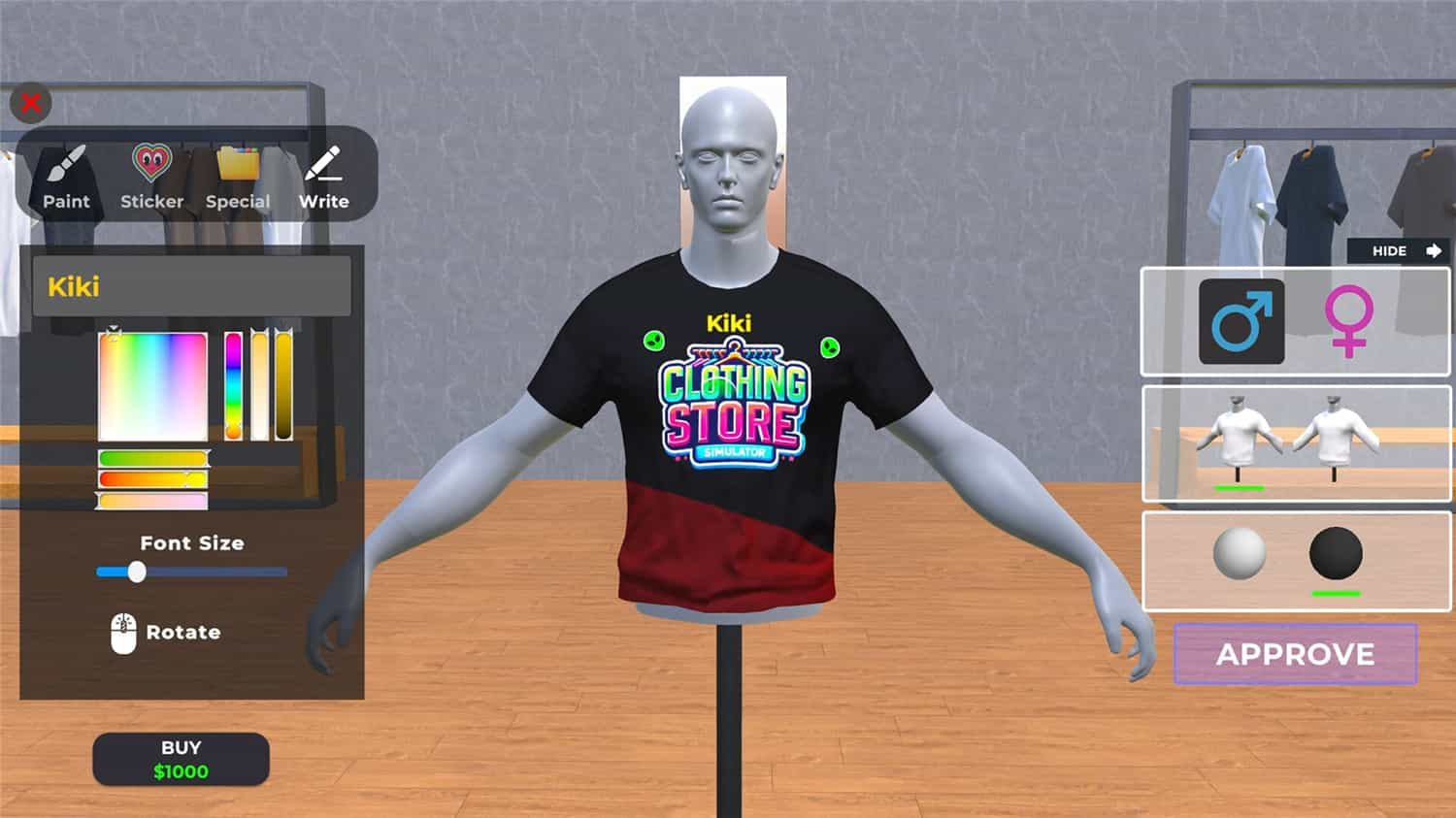 服装店模拟/Clothing Store Simulator