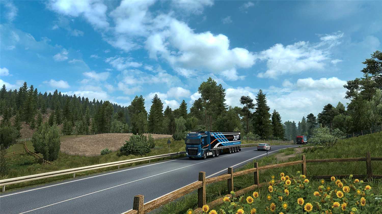 欧洲卡车模拟2/Euro Truck Simulator 2/支持网络联机